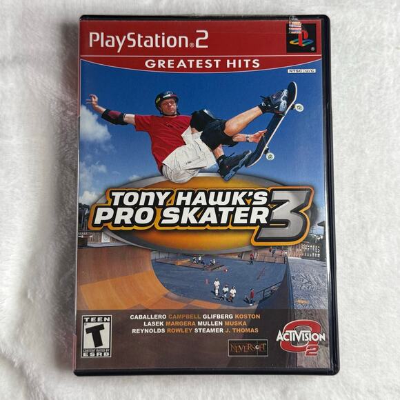 Tony Hawk’s Pro Skater 3 PS2 Greatest Hits Complete CIB PlayStation 2 Activision - Picture 1 of 7